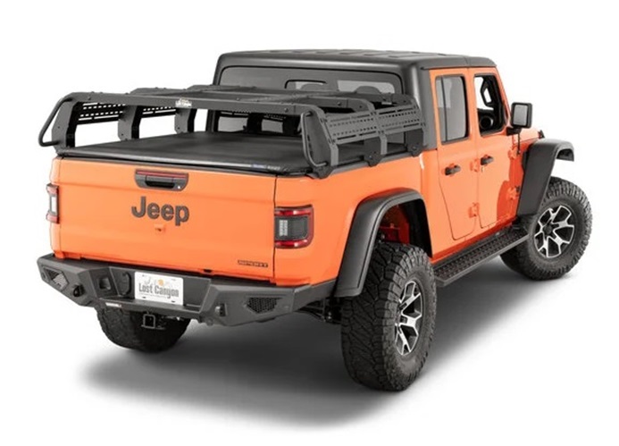 Lost Canyon Half Height Truck Bed Rack 2020-24 Jeep Gladiator JT